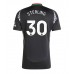 Maillot de foot Arsenal Raheem Sterling #30 Extérieur vêtements 2024-25 Manches Courtes